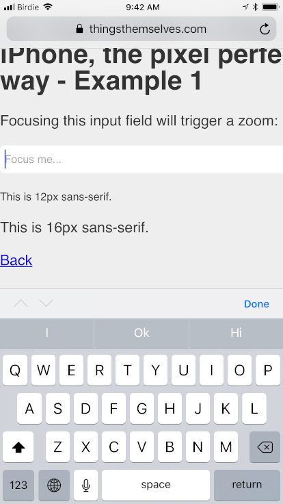 No Input Zoom In Safari On Iphone The Pixel Perfect Way Jeffery To