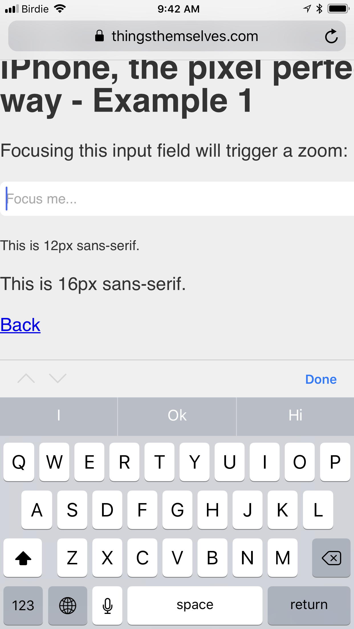 No Input Zoom In Safari On Iphone The Pixel Perfect Way Jeffery To